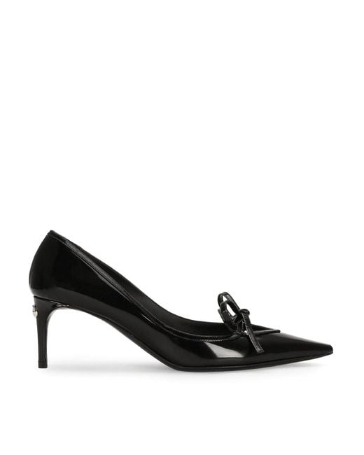 Dolce & Gabbana Black Court Shoes