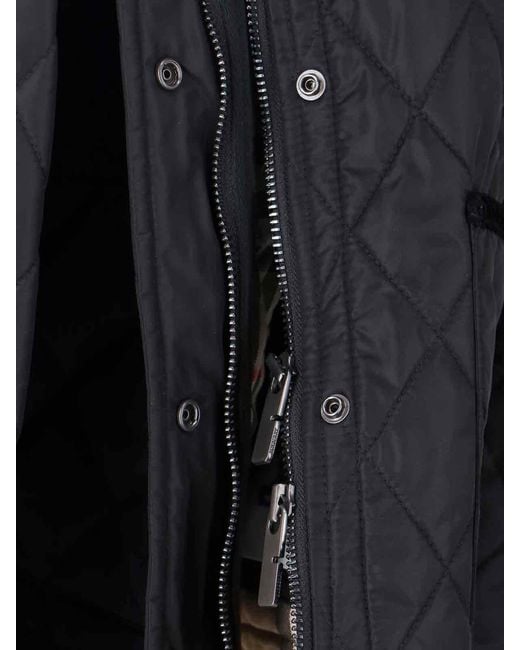 Burberry Black Cropped Jacket