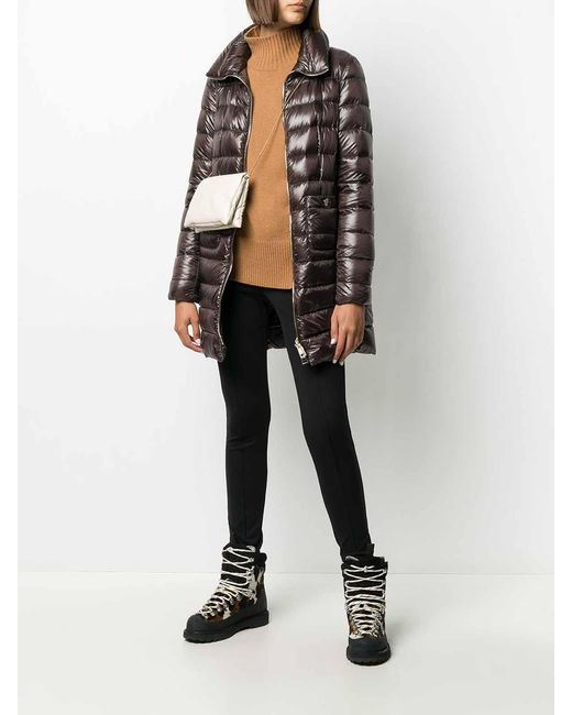 Herno Black Maria Quilted Down Jacket