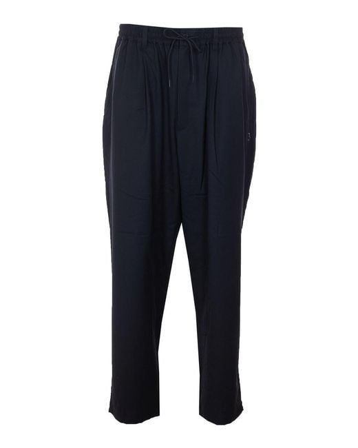 Y-3 Blue Track Pants for men