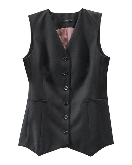 Paul Smith Black Wool Vest