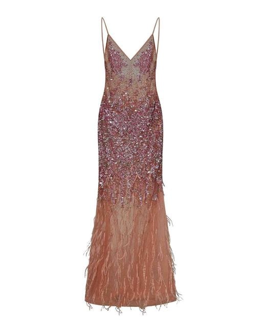 ROOM76 Purple Long Dress