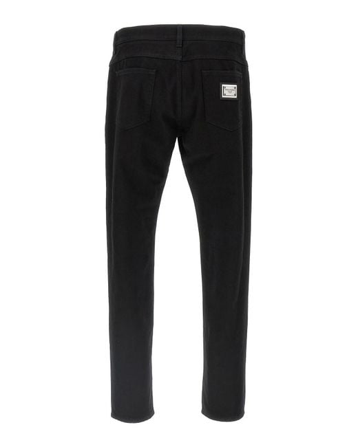 Dolce & Gabbana Black 'Mercury' Pants for men