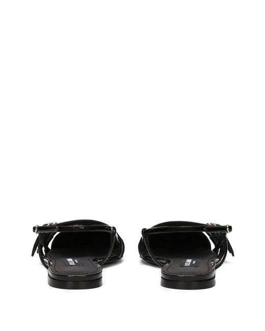 Dolce & Gabbana White Slingback Plt