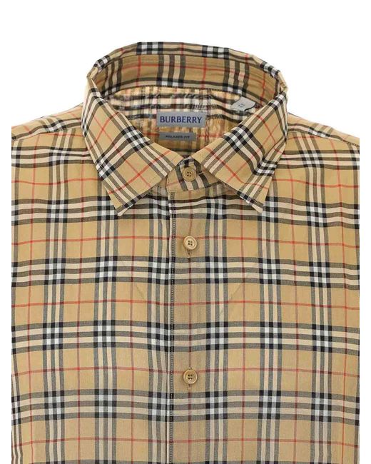 Burberry Natural Logo Check Shirt for men