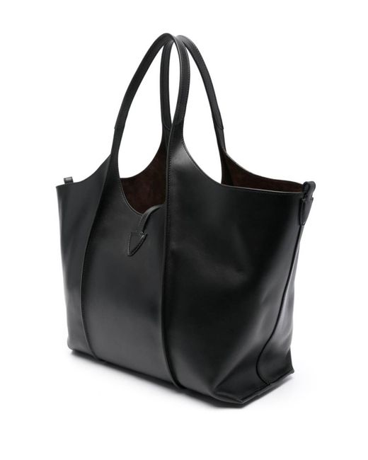 Tod's Black Bag With Plaque