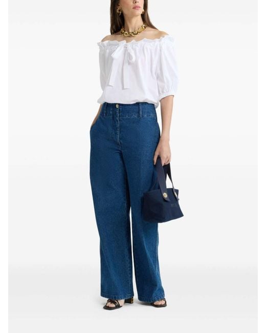 Patou White T-Shirts And Polos