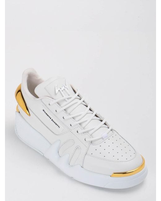 Giuseppe Zanotti White Trainers for men