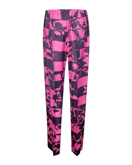 Dries Van Noten Pink Trousers