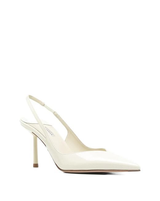 Le Silla White Sandals