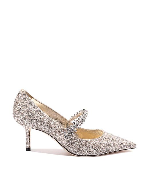 Jimmy Choo White Bing Pumps 65
