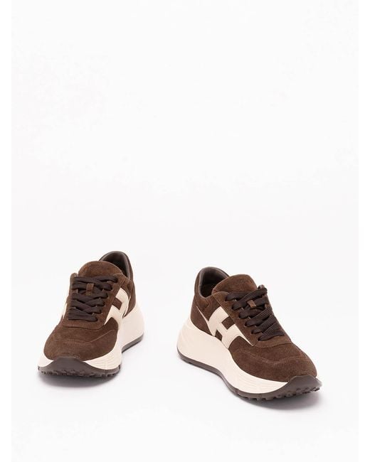 Hogan Brown H669 Sneakers