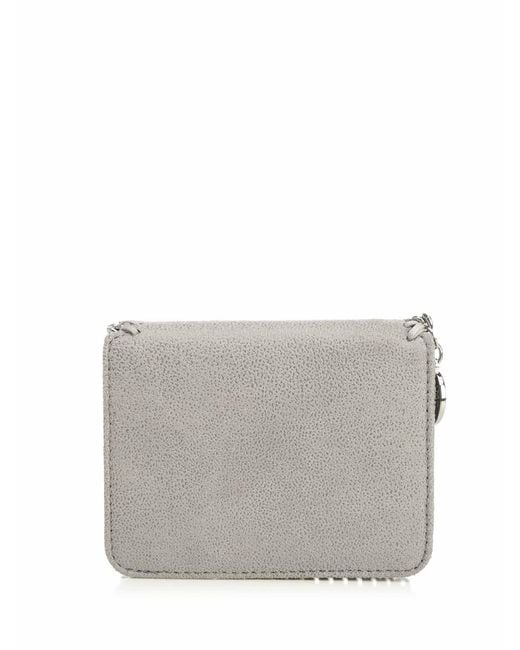 Stella McCartney Gray Falabella Bi-Fold Wallet