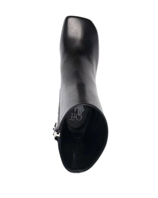 Off-White c/o Virgil Abloh Black Allen 60Mm Ankle Boots