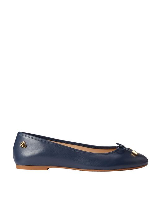 Ralph Lauren Blue Jayna-Flats-Ballet