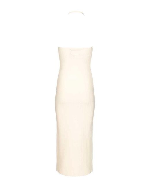 Jacquemus White Tablier Dress