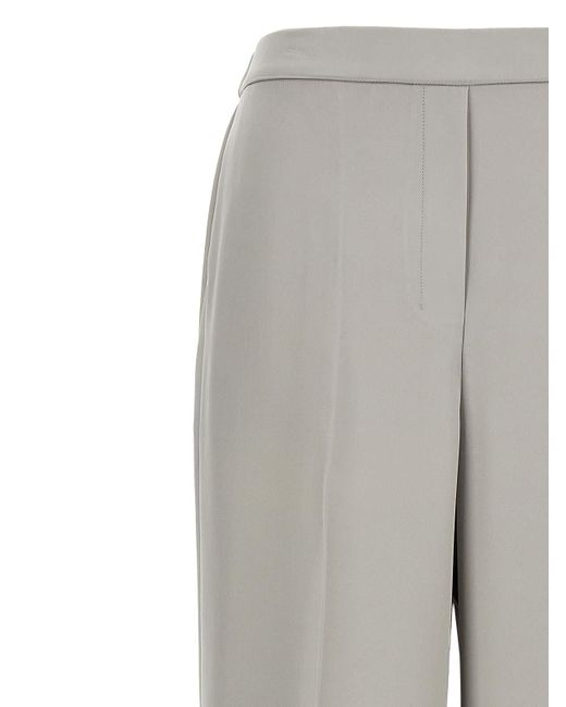 Theory Gray 'Wide Pull On' Pants