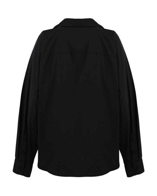 Liviana Conti Black Kimono Shirt