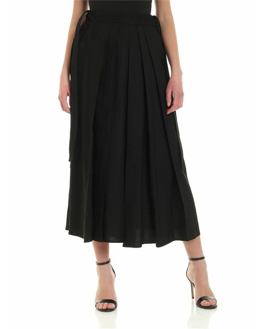 McQ Alexander McQueen Black Hakana Pants With Pleats
