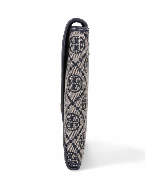 Tory Burch Gray Pouch With Chain