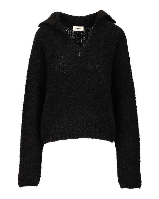 Barena Black Maura Lanula Sweater