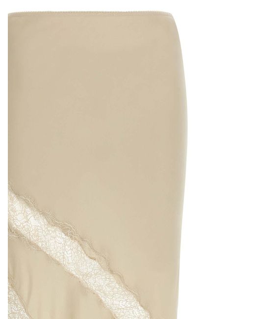 ANDAMANE Natural Rosetta Skirt