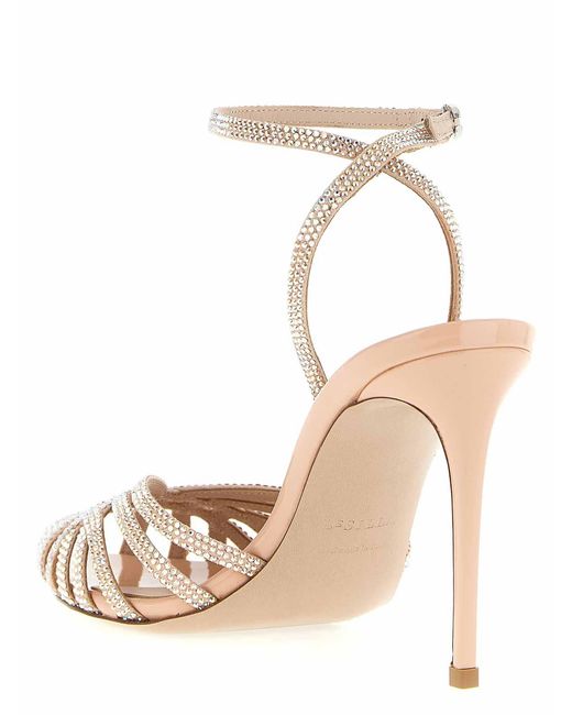 Le Silla Metallic Embrace Divina Sandals