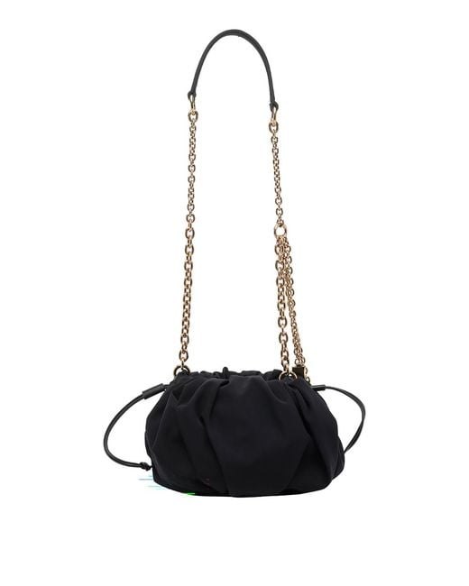 Chloé Black Pliss Shoulder Bag