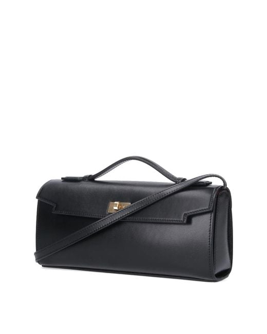 Anya Hindmarch Black Clutch Mortimer