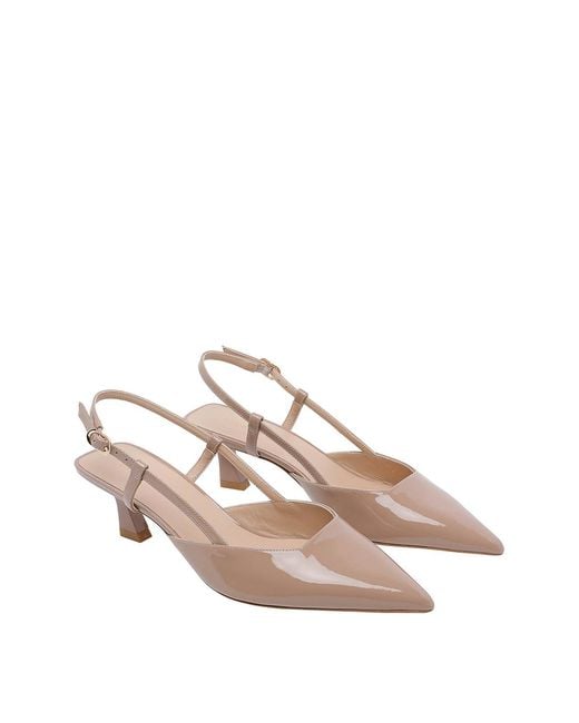 Stuart Weitzman Pink Vinnie Slingback