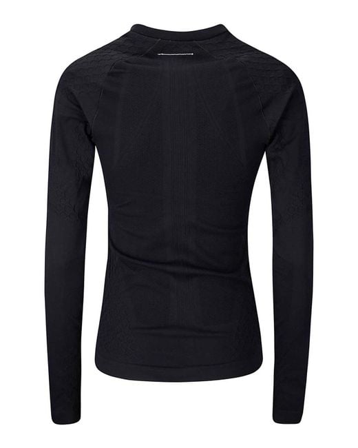 MM6 MAISON MARGIELA X SALOMON Blue Long-Sleeved Top