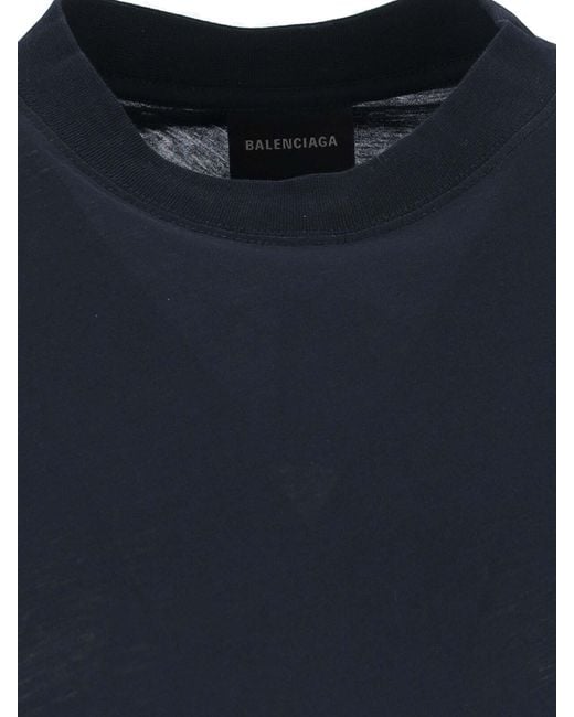Balenciaga Blue Cotton Dress