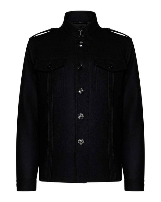 Tom Ford Black Short Coat for men