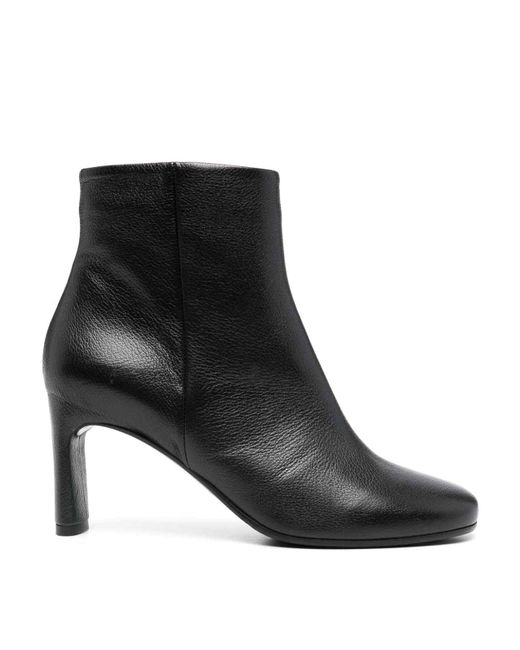 Fabrizio Del Carlo Black Lyon Ankle Boots