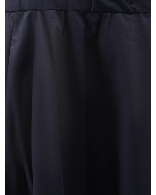 Aspesi Blue Cotton Skirt