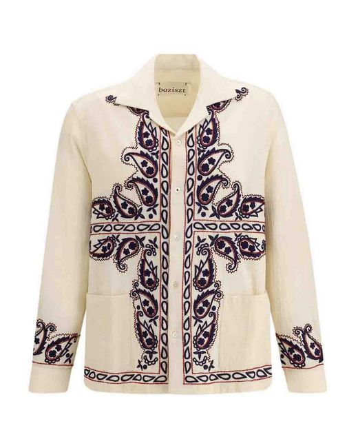 BAZISZT Natural Memento Shirt for men
