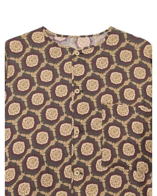Emporio Armani Natural Printed Short Jacket for men