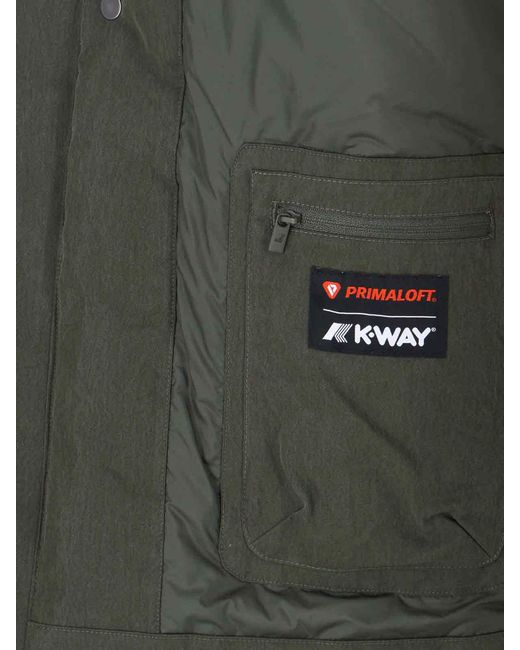 K-Way Green Jacket for men