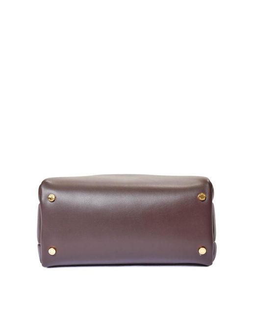 THEMOIRÈ Purple Eudora Leather Bag