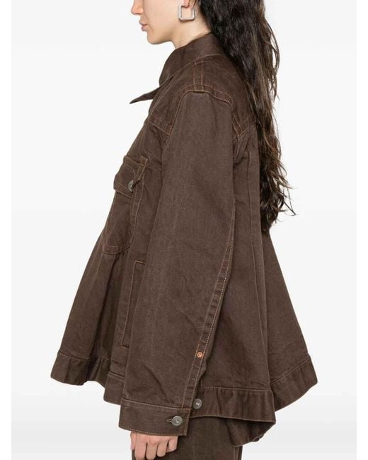 Sacai Brown Jacket