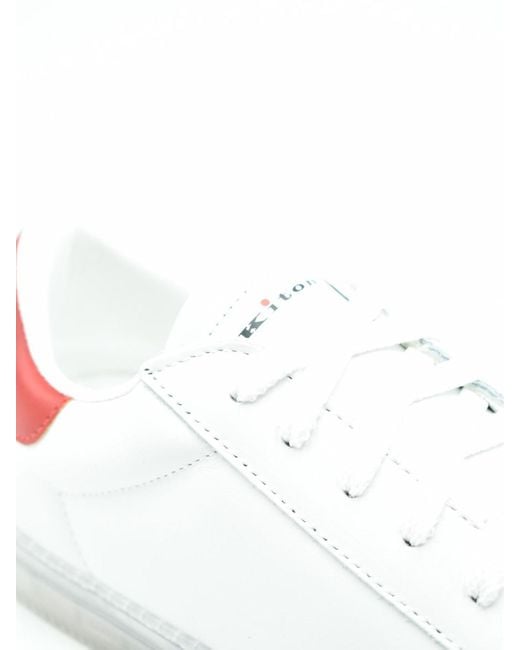 Kiton White Sneakers for men