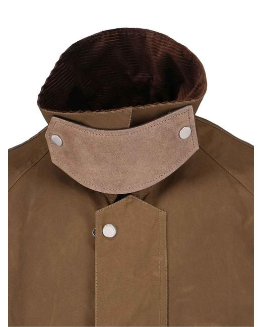 J.W. Anderson Brown Cotton Jacket for men