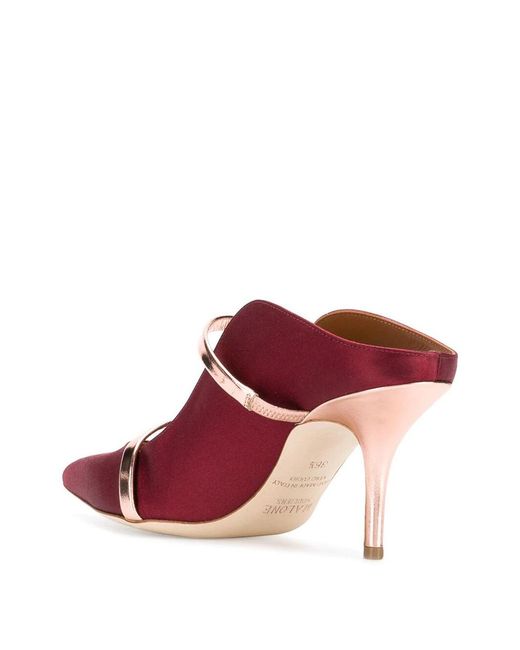 Malone Souliers Red Mules