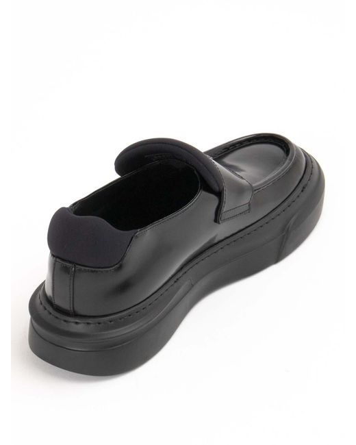 Les Hommes Black Loafer for men