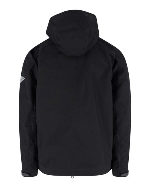 And Wander Black 2.5 L Zip Jacket for men