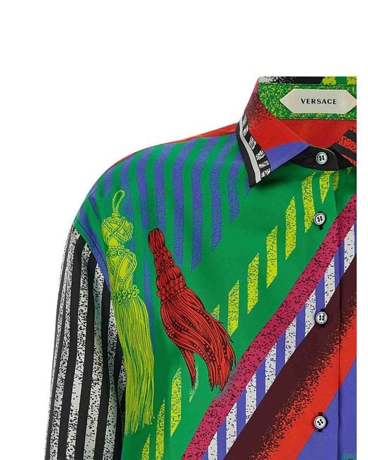 Camicia di Versace in Multicolor