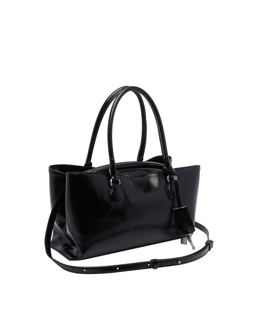 OSOI Black Shell Brot Tote Bag