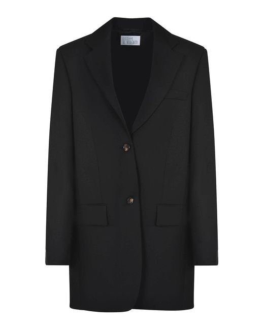 GIUSEPPE DI MORABITO Black Jacket Made Of Wool