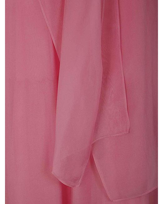 Seventy Pink Sleeveless Long Dress