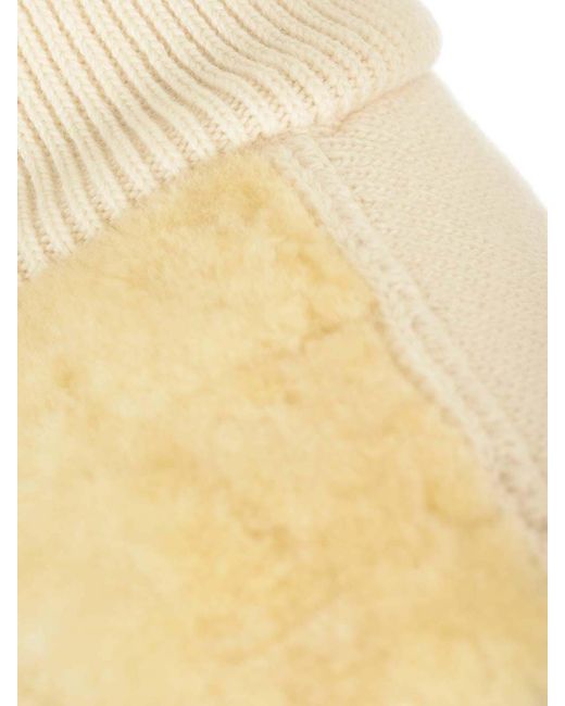 Loewe Yellow Wool And Sheraling Vest